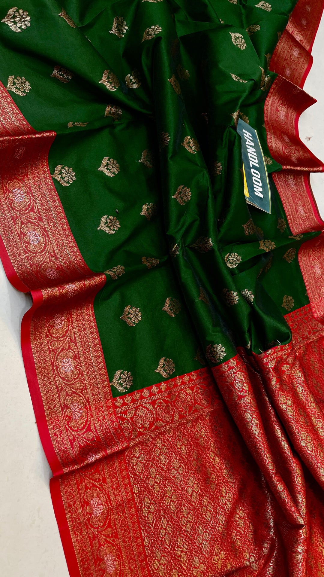 Maheswari Silk Saree With Running Blouse | HANDLOOM WEAVED|