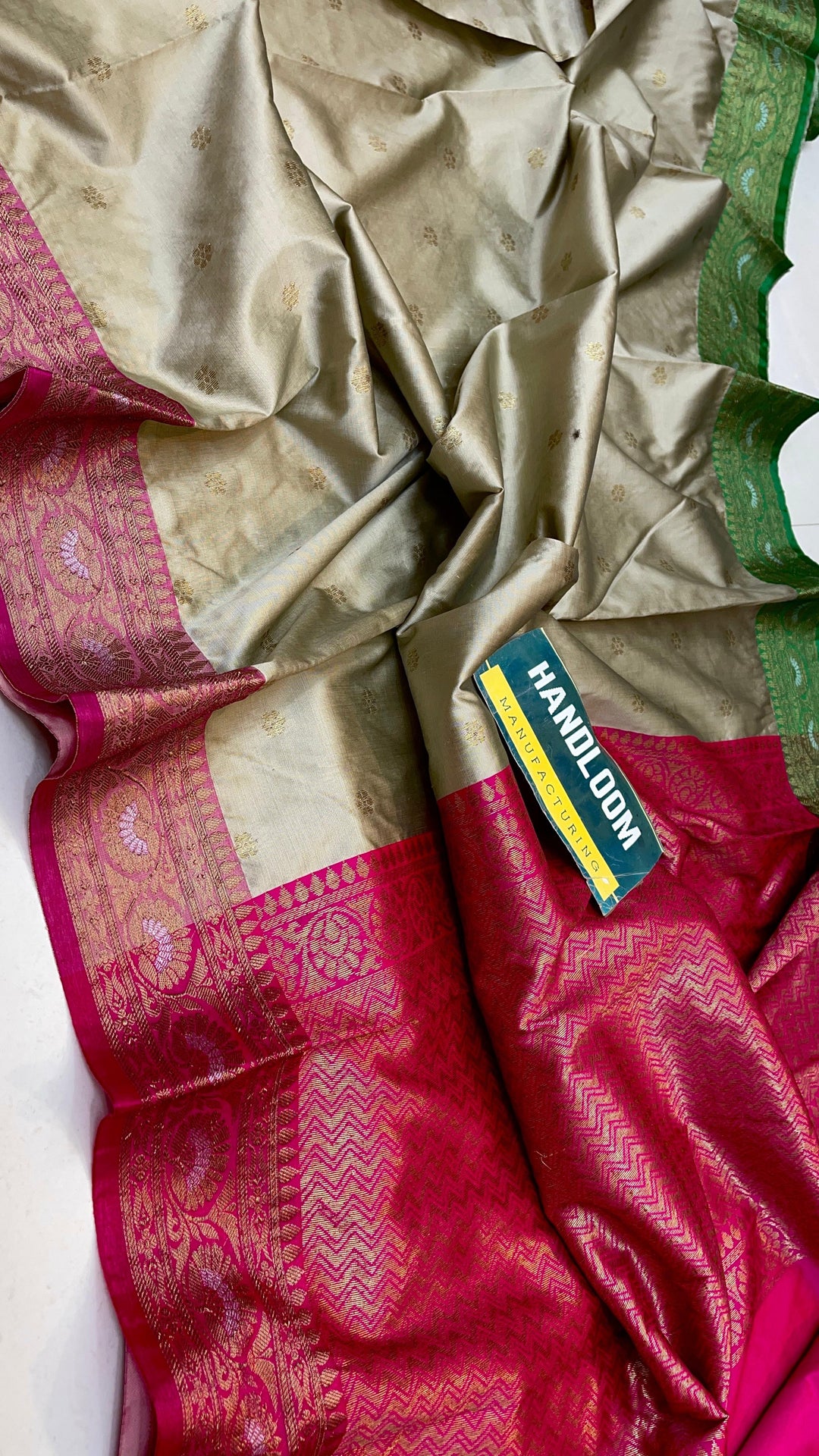 Maheswari Silk Saree With Running Blouse | HANDLOOM WEAVED|