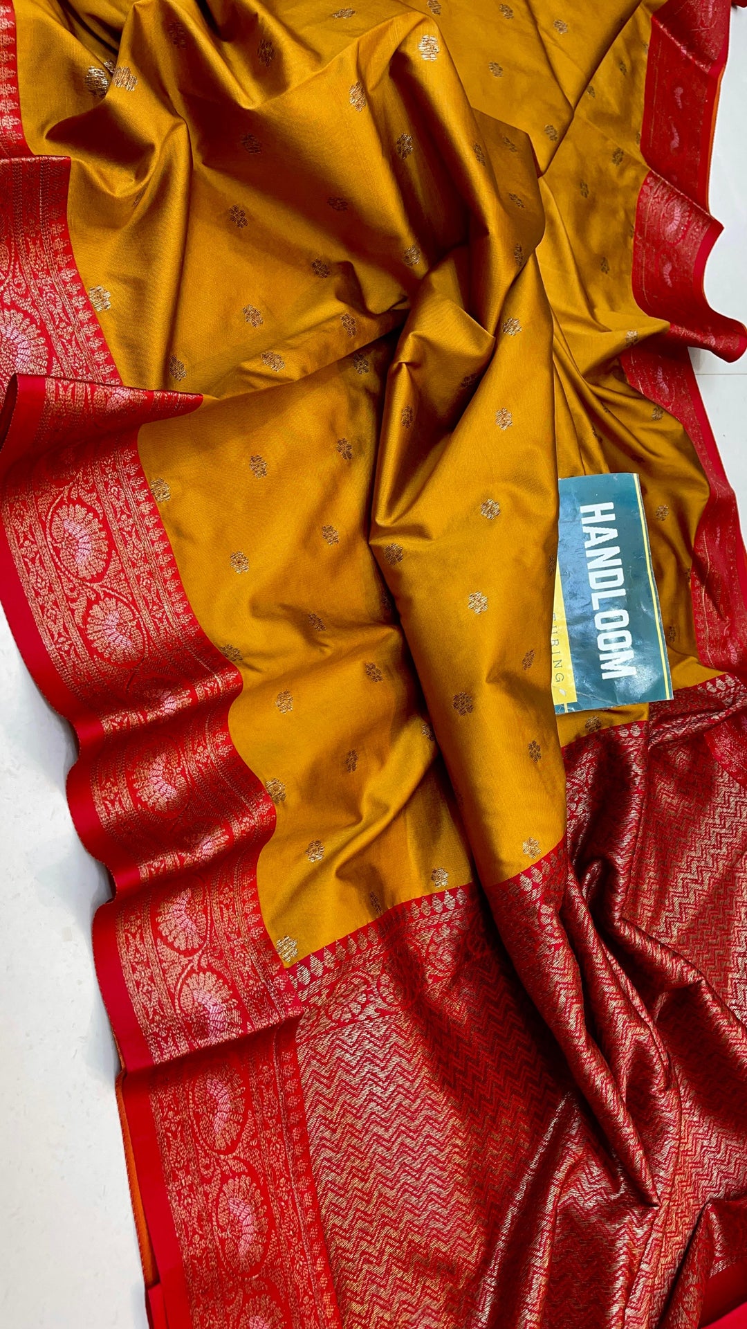 Maheswari Silk Saree With Running Blouse | HANDLOOM WEAVED|