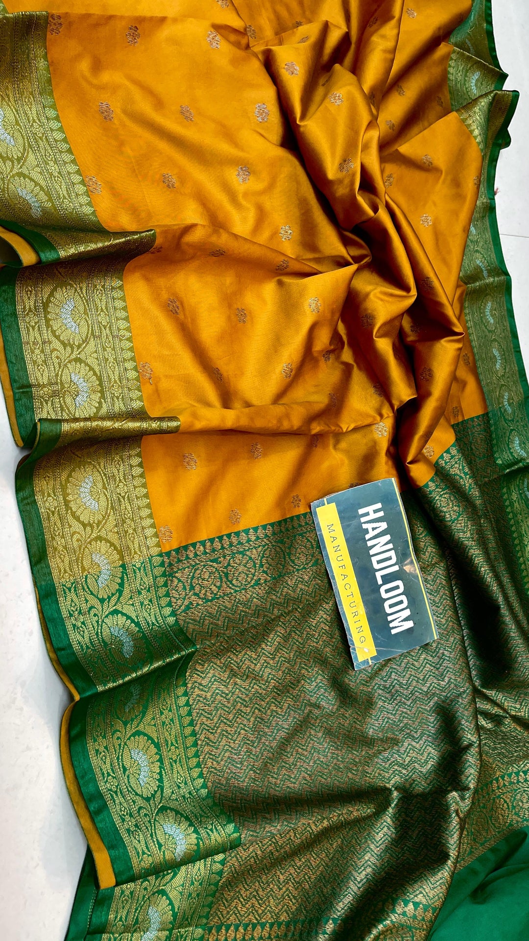 Maheswari Silk Saree With Running Blouse | HANDLOOM WEAVED|