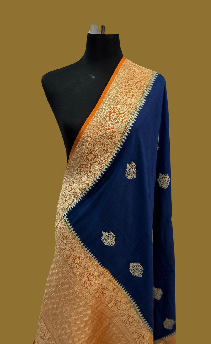 Handloom Pure Tussar Georgette Silk Saree