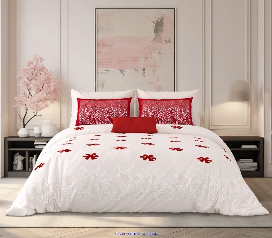 Pure Cotton Premium King Size Bedsheet