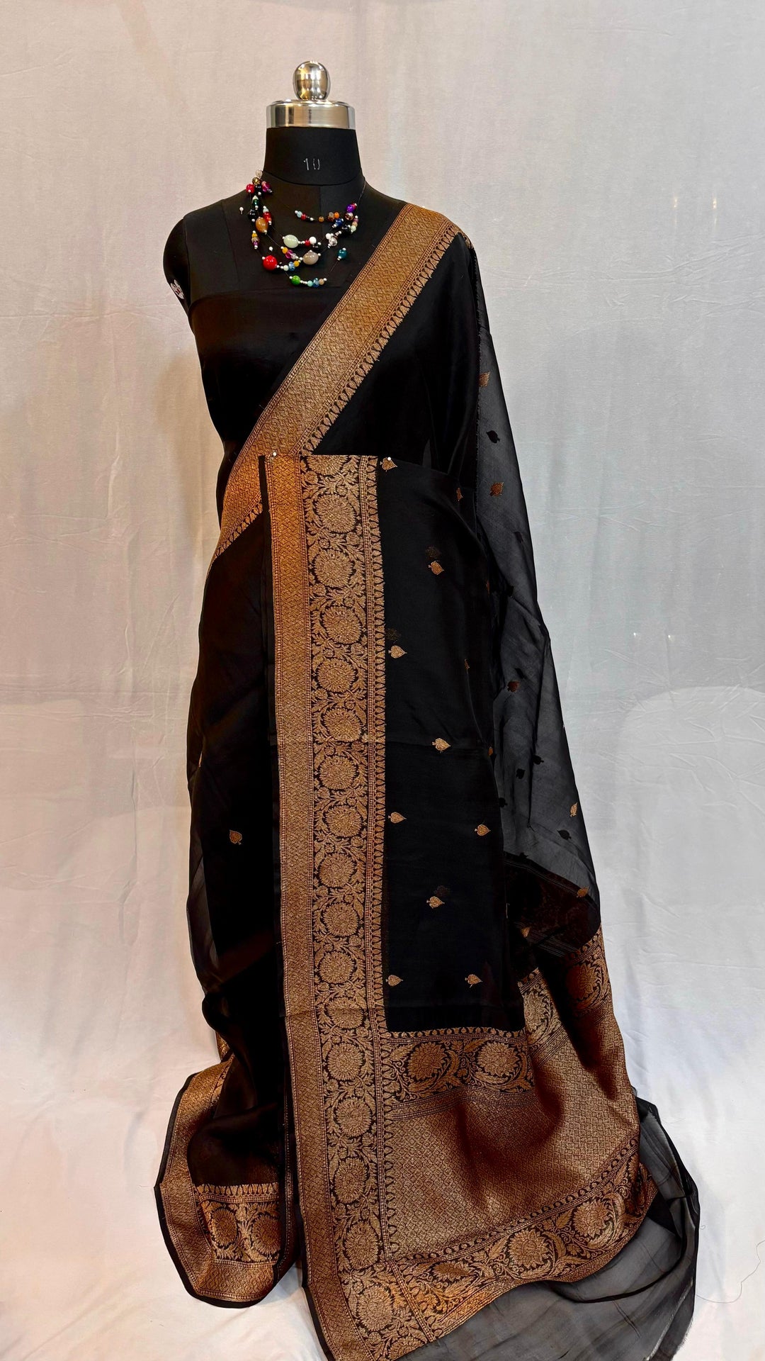 Pure Kora Organza Silk Handloom Kadhwa Zari Work Saree