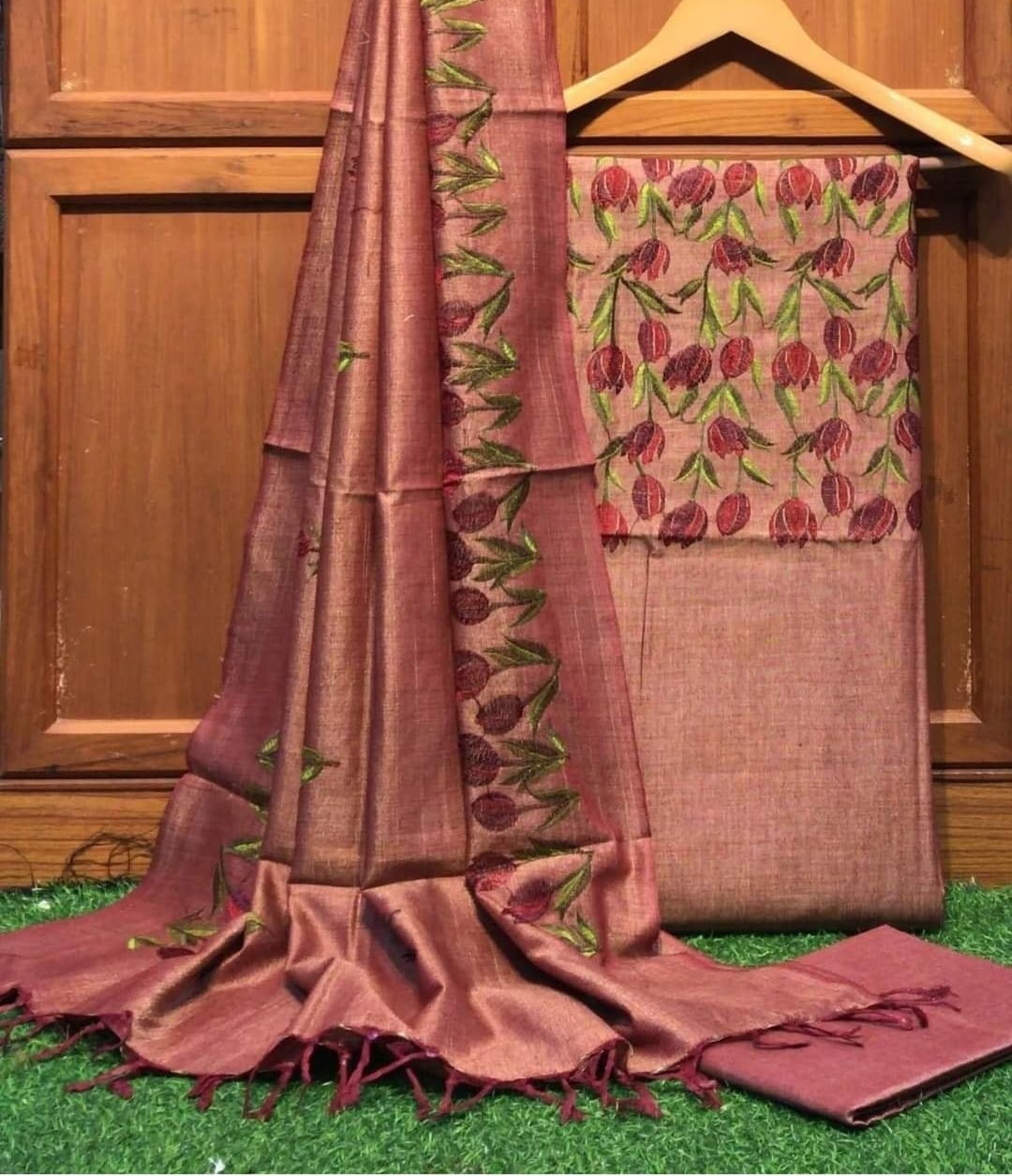 Pure Khaddi Cotton Embroidered Unstitched With Dupatta