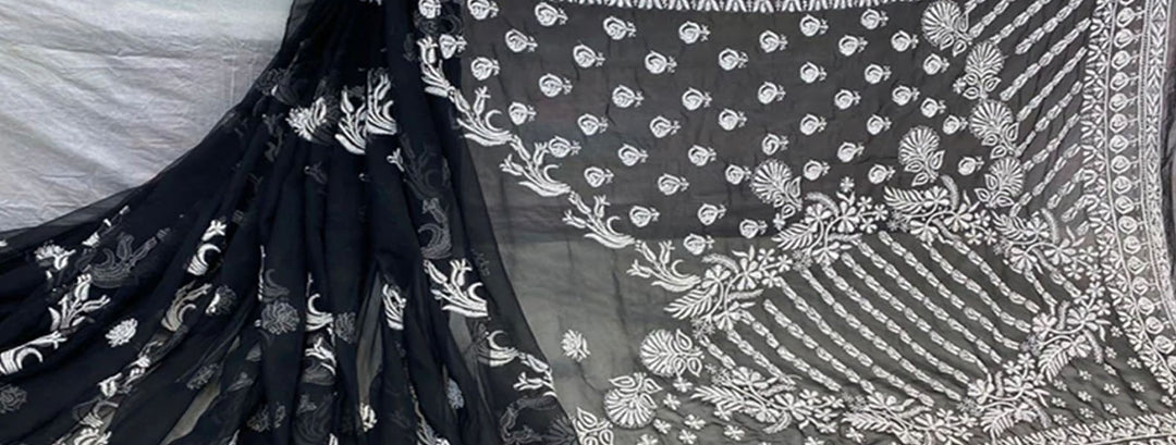 Look Your Ideal Wearing Chikankari Sarees - Follow the Trend with Grace