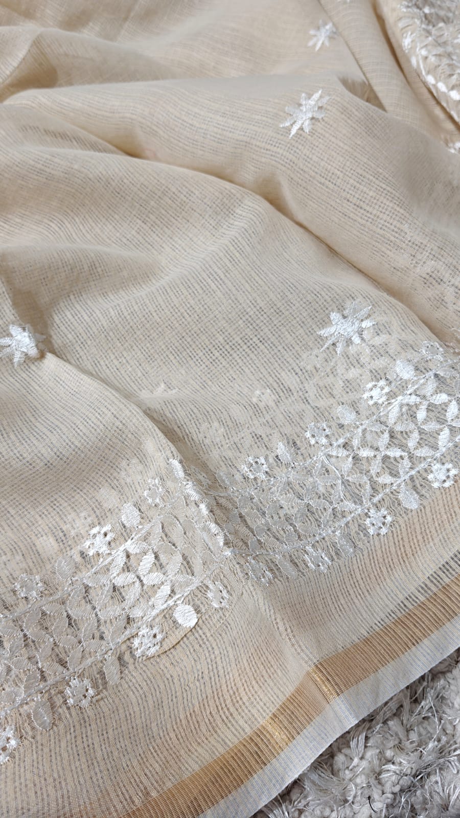 Pure Kota Doriya Resham Work Unstitched Suits With Kota Doriya Dupatta .