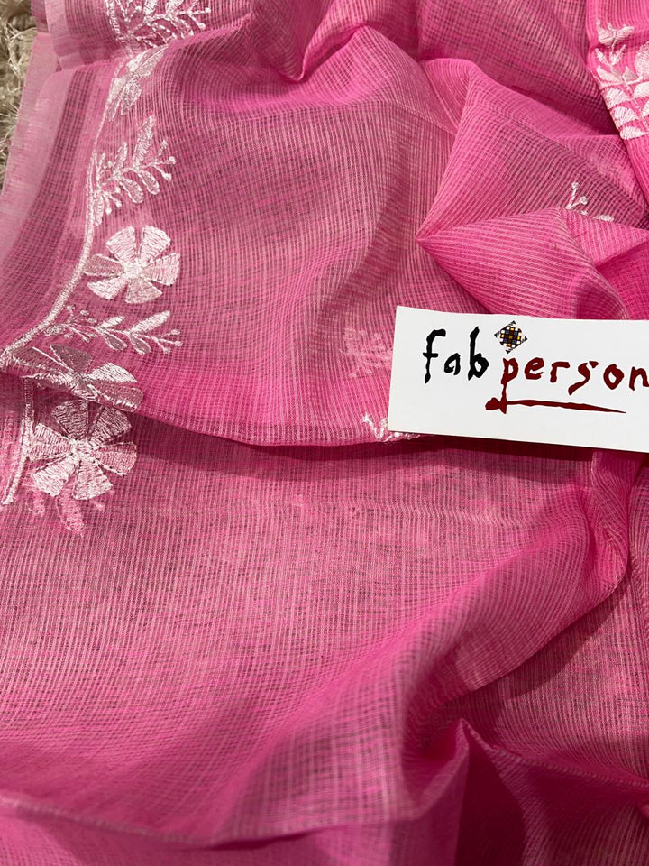 Kota Doriya Embroidery  Work Unstitched Suit