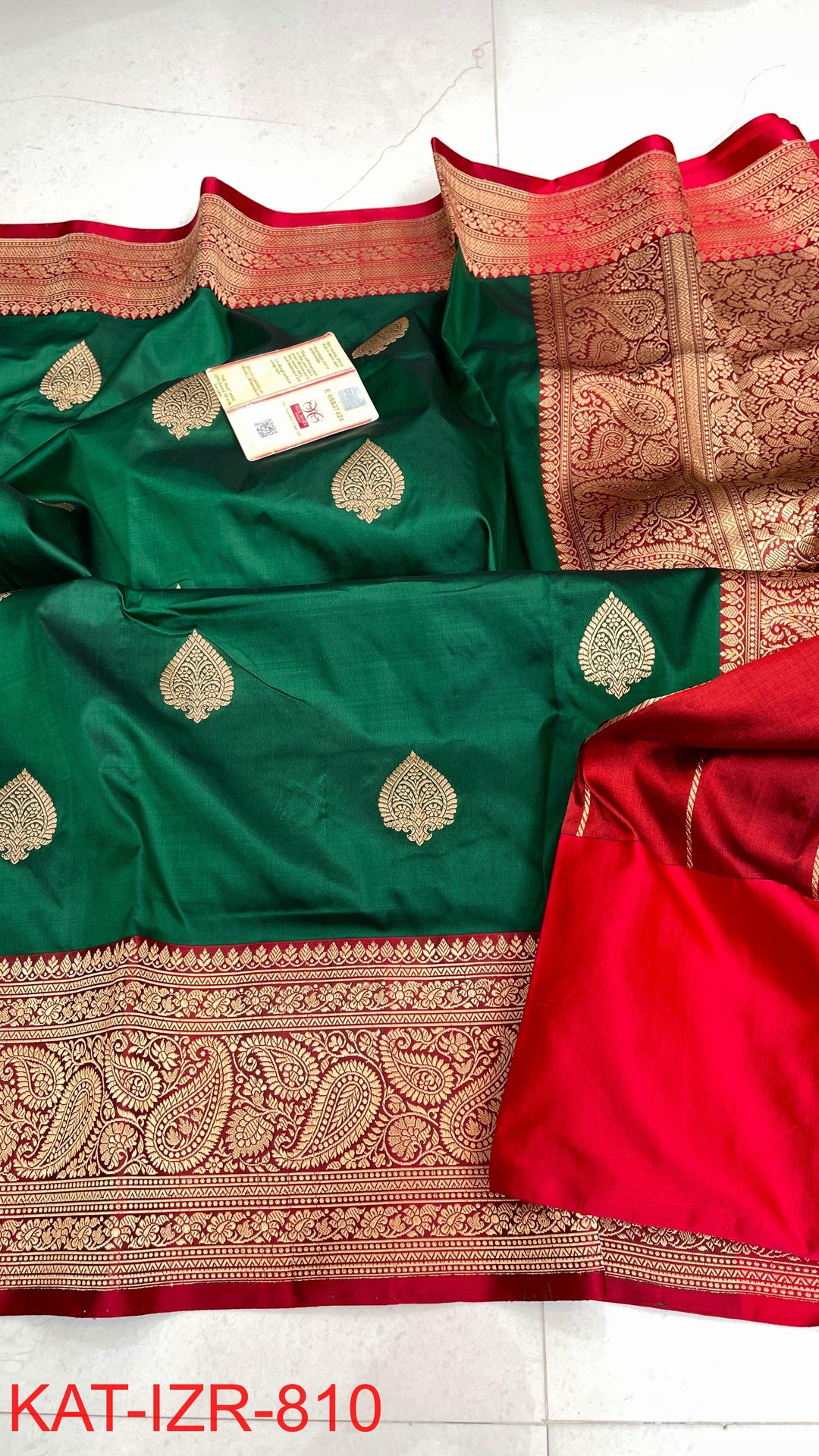 Pure Katan Silk Saree With Antique Zari Work Saree