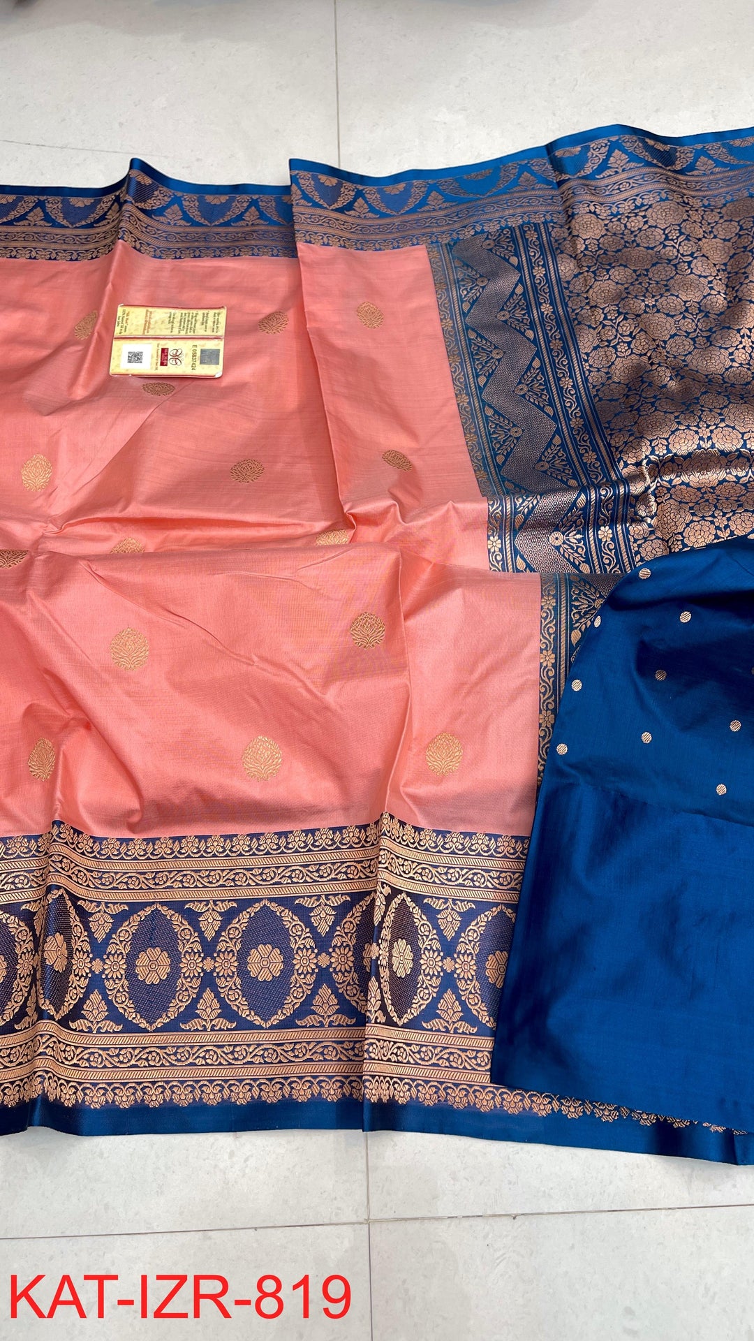 Pure Katan Silk Saree With Antique Zari Work Saree