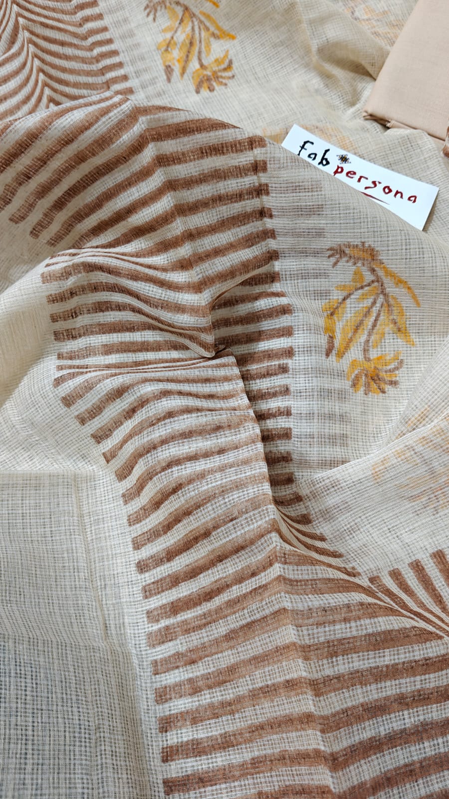 Pure Kota Doriya lehariya Print Unstitched Suit With Dupatta