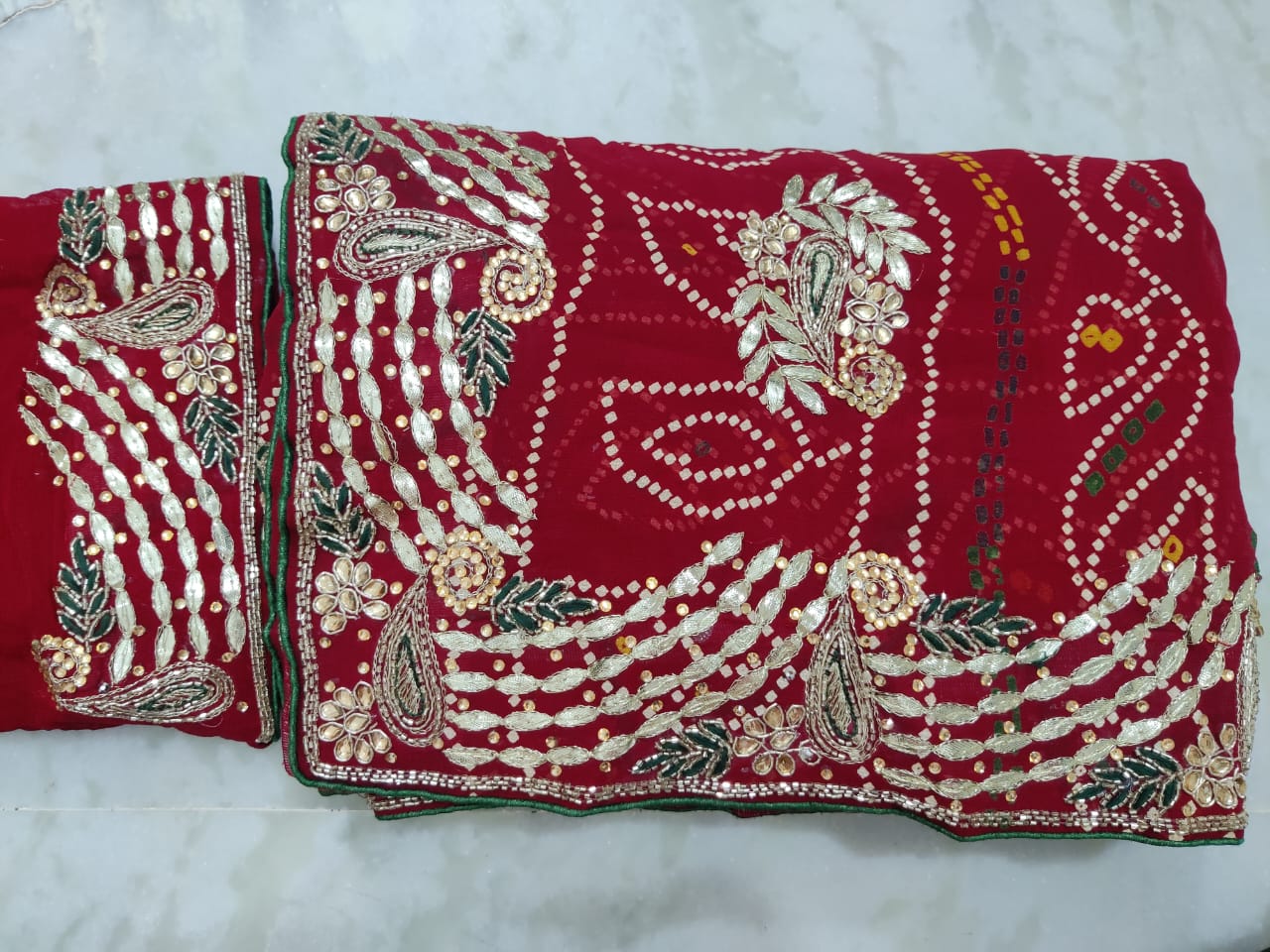 Printed Ladies Silk Jaipuri Salwar Suit at Rs 499/set in Jaipur | ID:  2850314296762