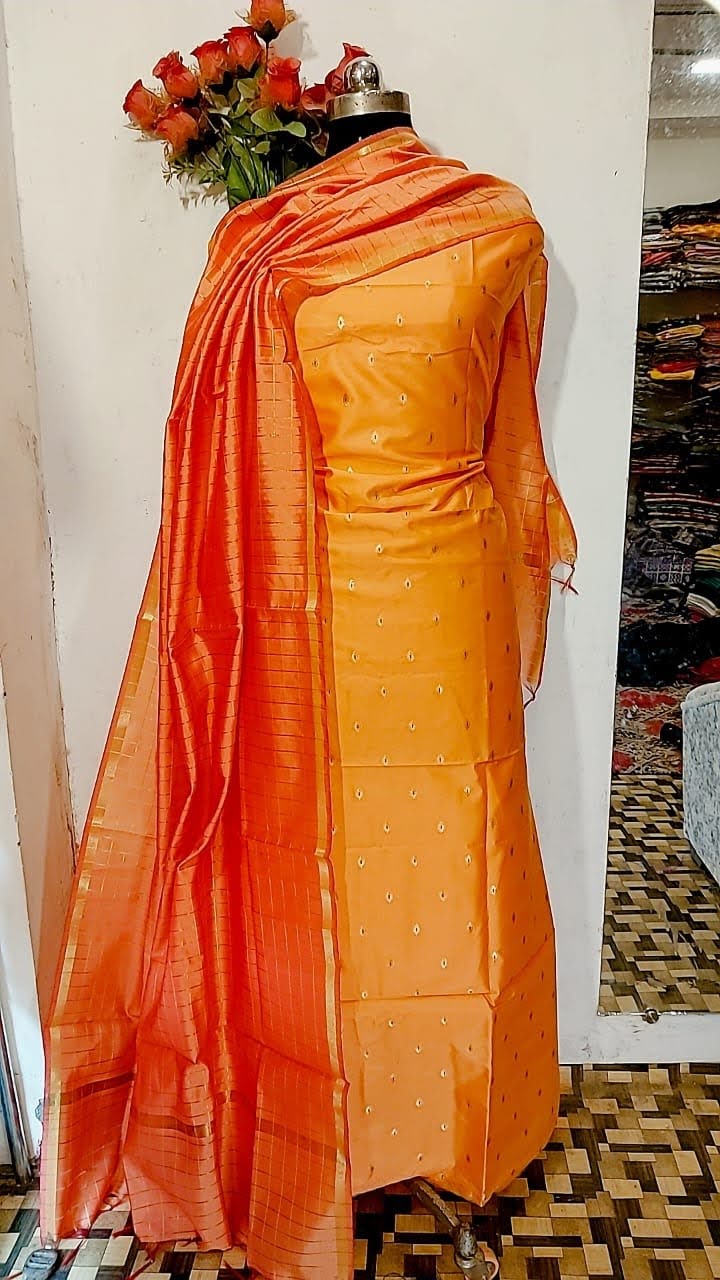 Banarasi Unstitched Salwar Suit