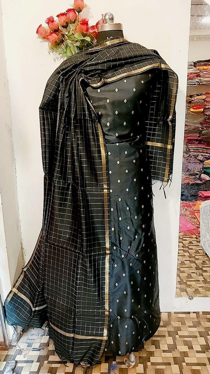 Banarasi Unstitched Salwar Suit