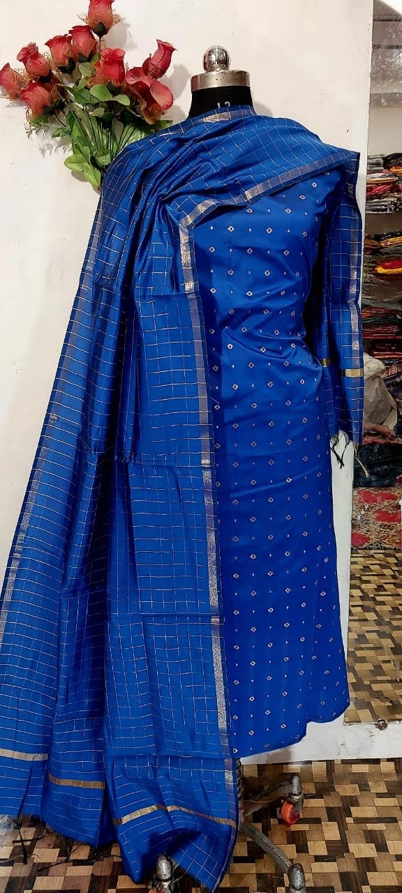 Banarasi Unstitched Salwar Suit