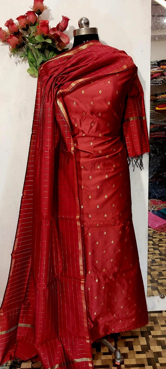 Banarasi Unstitched Salwar Suit