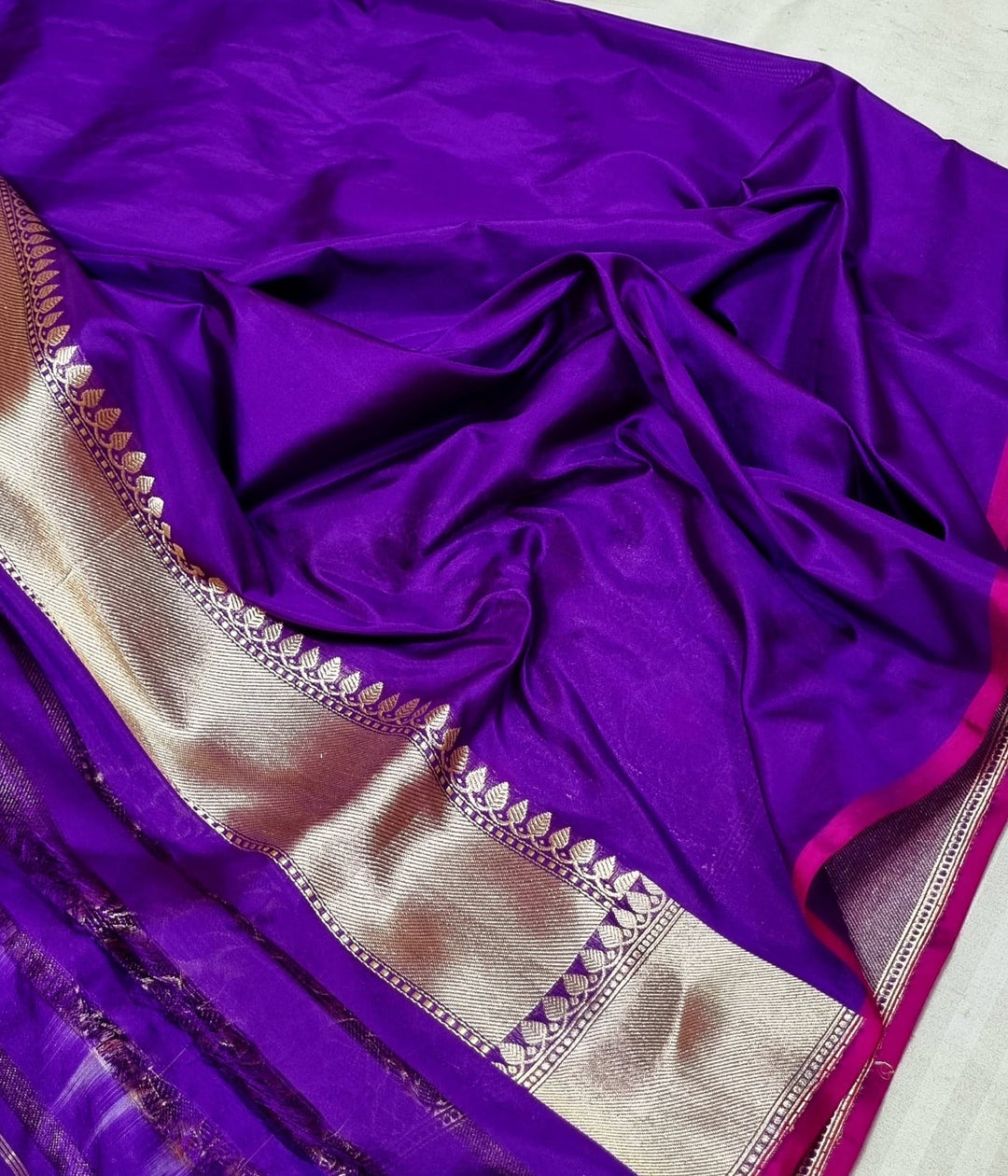 Pure katan Tanchui silk Hand Weaved Multi meena jaal work Saree