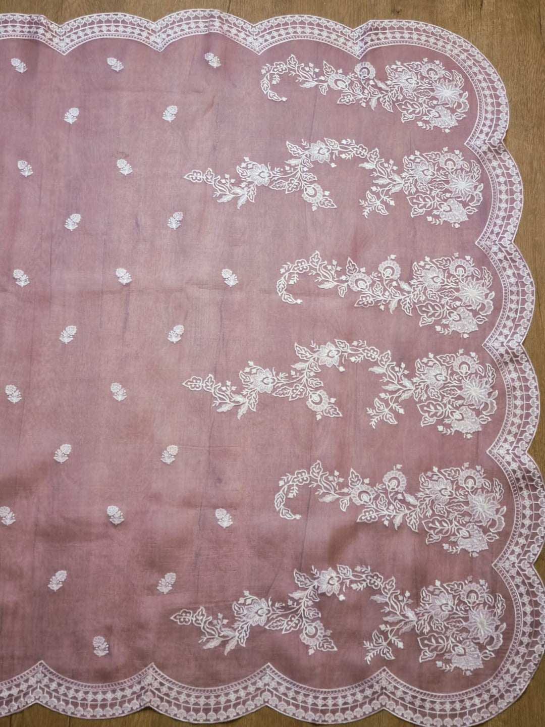 Exclusive Pure Organza Silk Saree With thread Embroidery |LIMITED EDITION|
