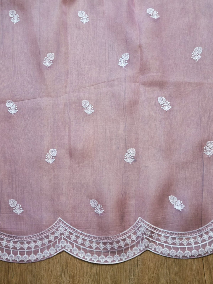 Exclusive Pure Organza Silk Saree With thread Embroidery |LIMITED EDITION|