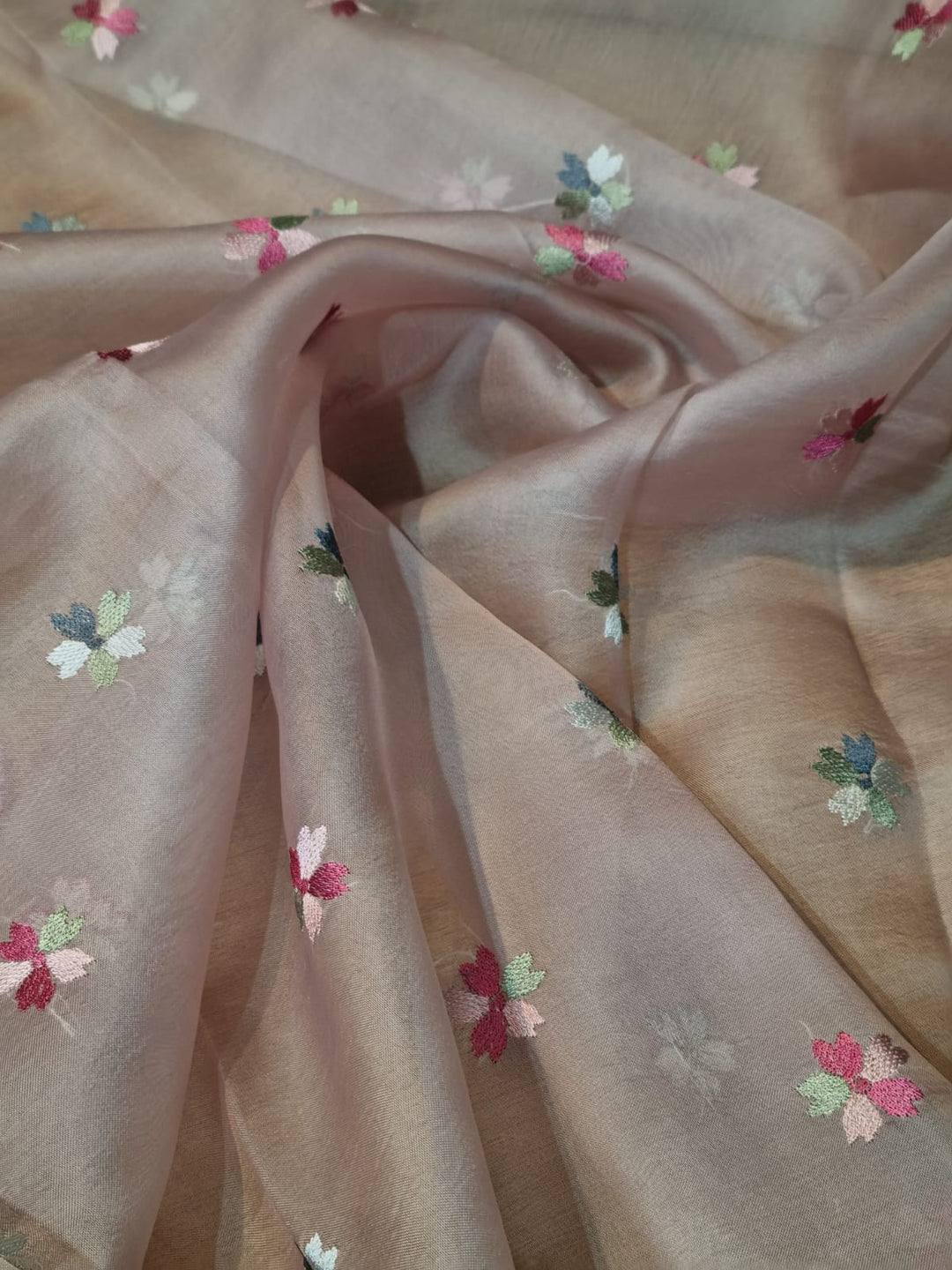 Exclusive Pure Organza Silk Saree With Multi thread Embroidery |LIMITED EDITION|
