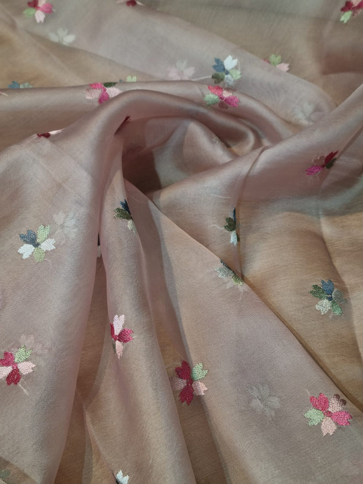 Exclusive Pure Organza Silk Saree With Multi thread Embroidery |LIMITED EDITION|