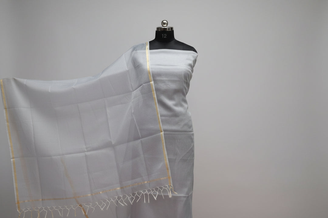 Pure Cotton Kota- Doria Unstitched Suit