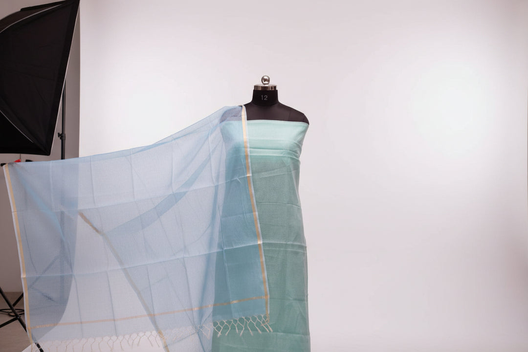 Pure Cotton Kota- Doria Unstitched Suit