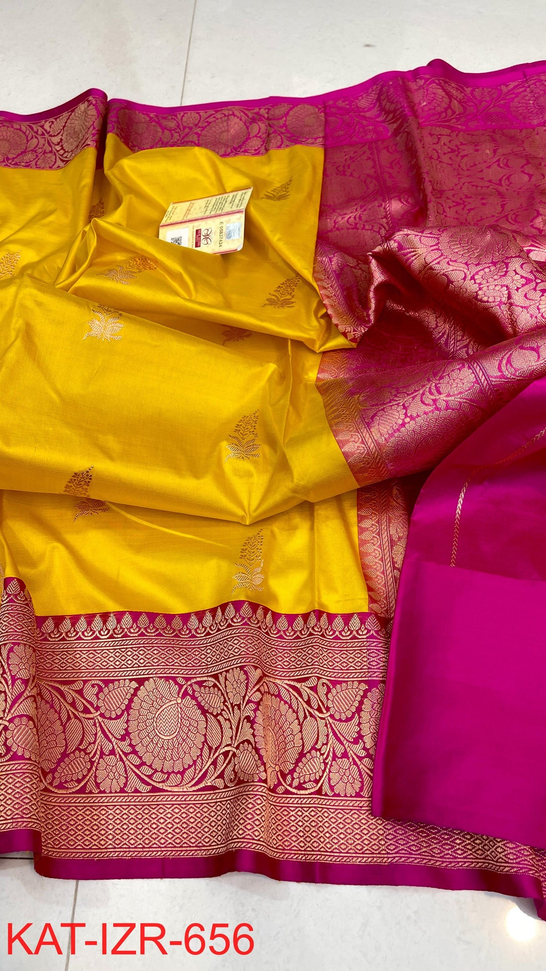 Pure Katan Silk Saree With Antique Zari Work Saree.