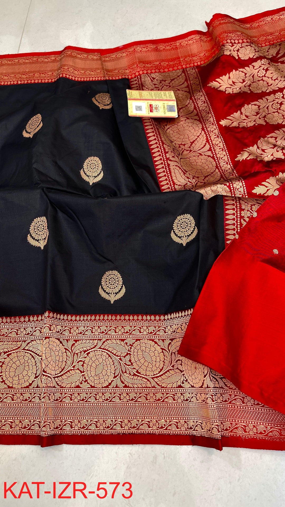 Pure Katan Silk Saree With Antique Zari Work Saree.