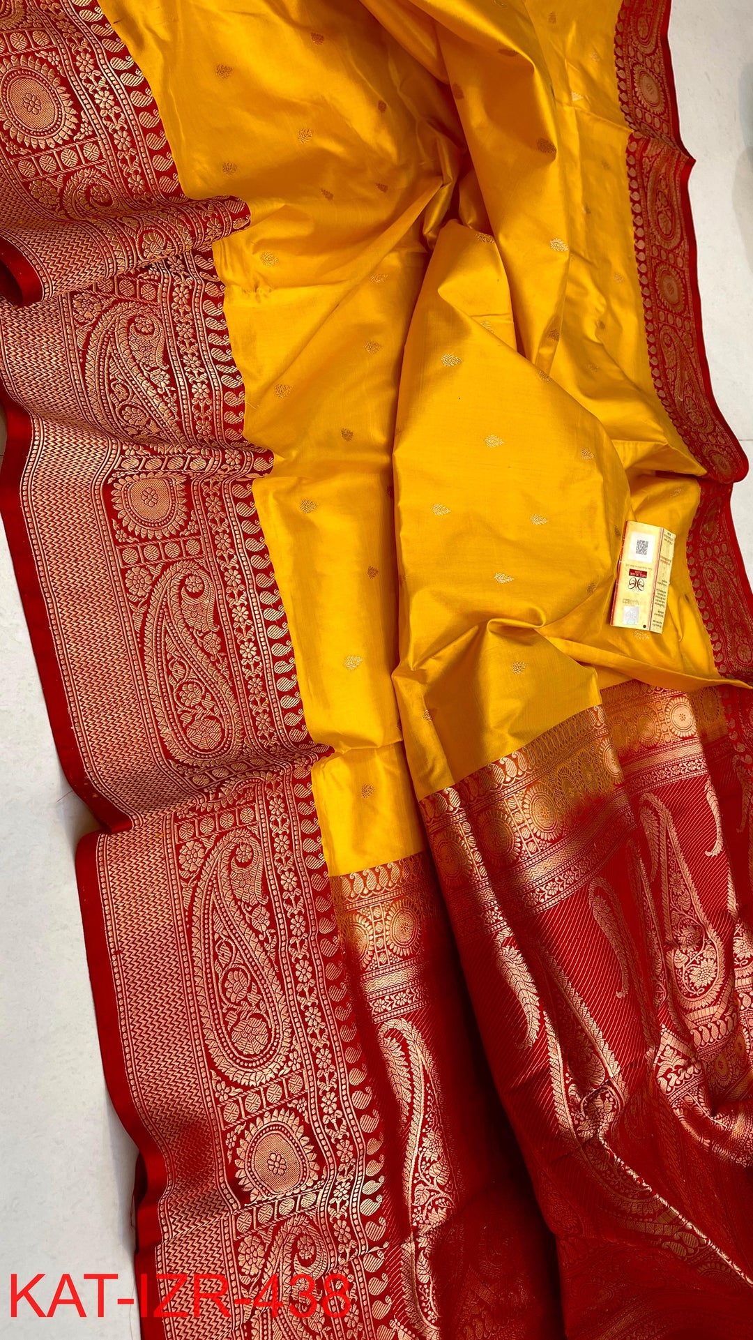 Pure Katan Silk Saree With Antique Zari Work Saree .