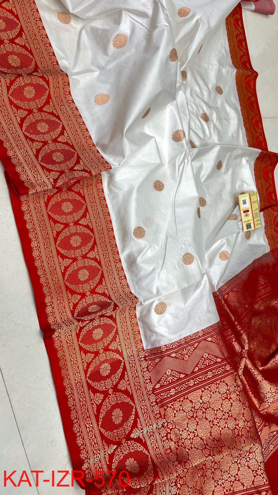 Pure Katan Silk Saree With Antique Zari Work Saree .