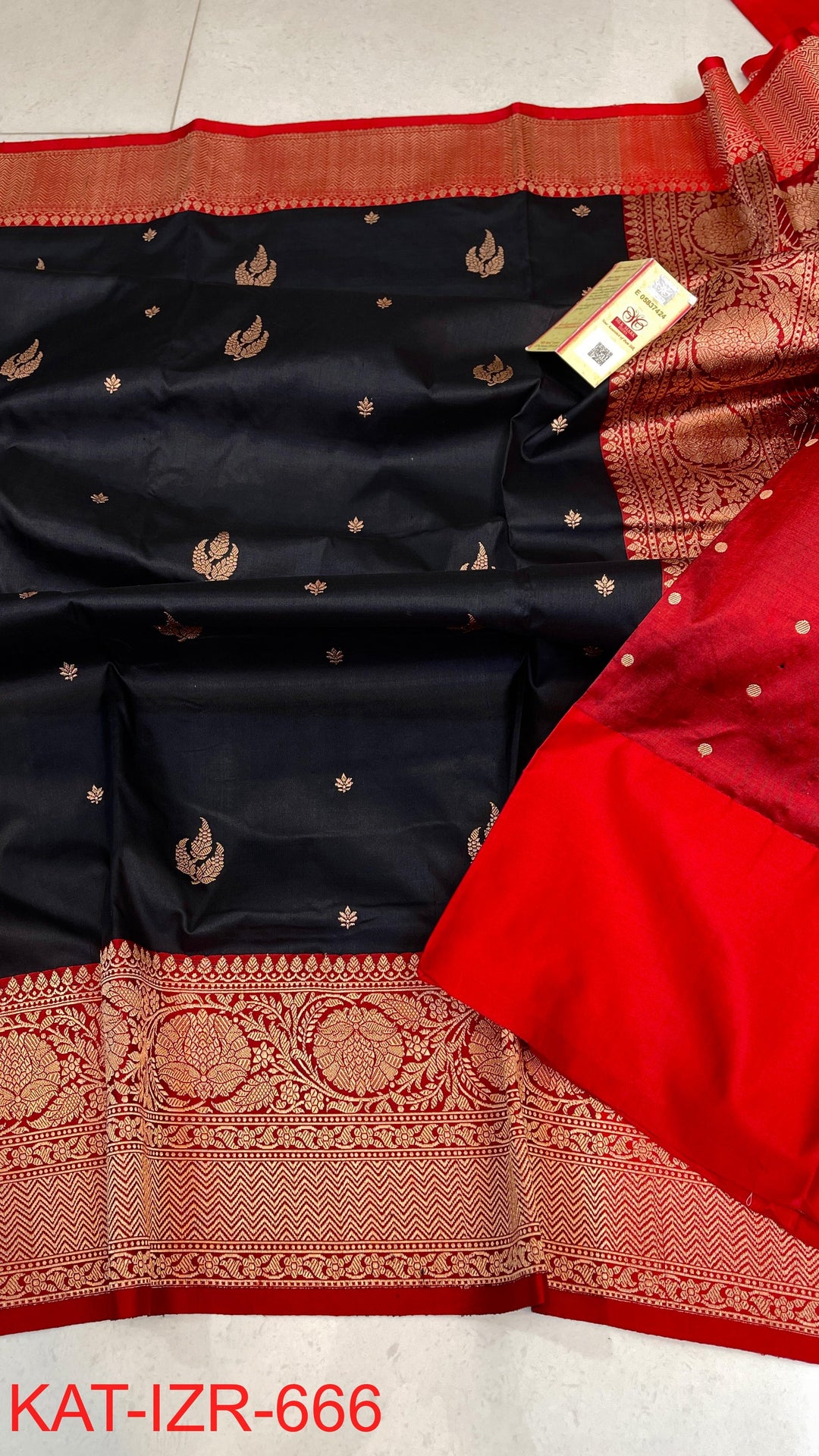 Pure Katan Silk Saree With Antique Zari Work Saree .