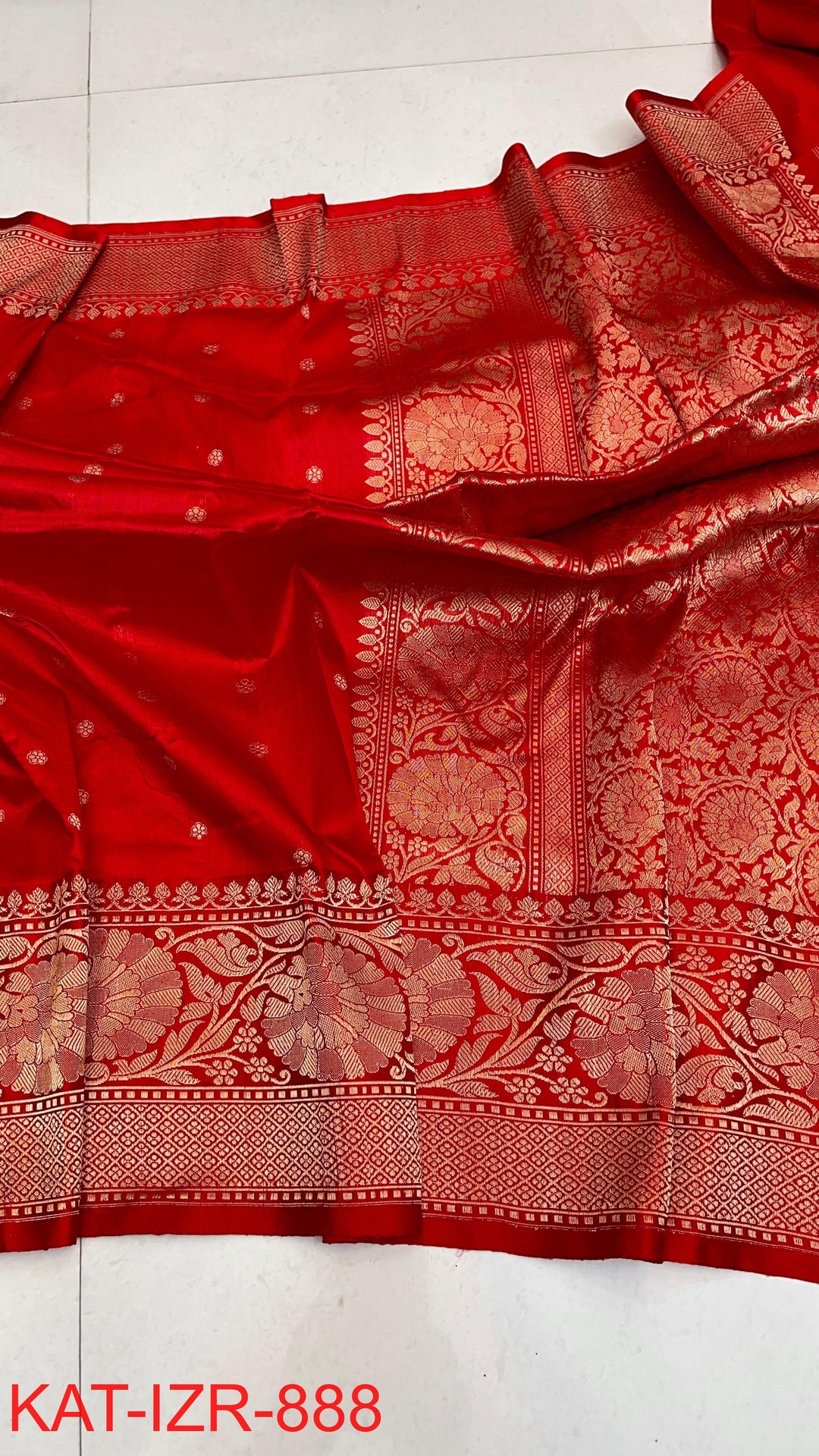 Pure Katan Silk Saree With Antique Zari Work Saree .