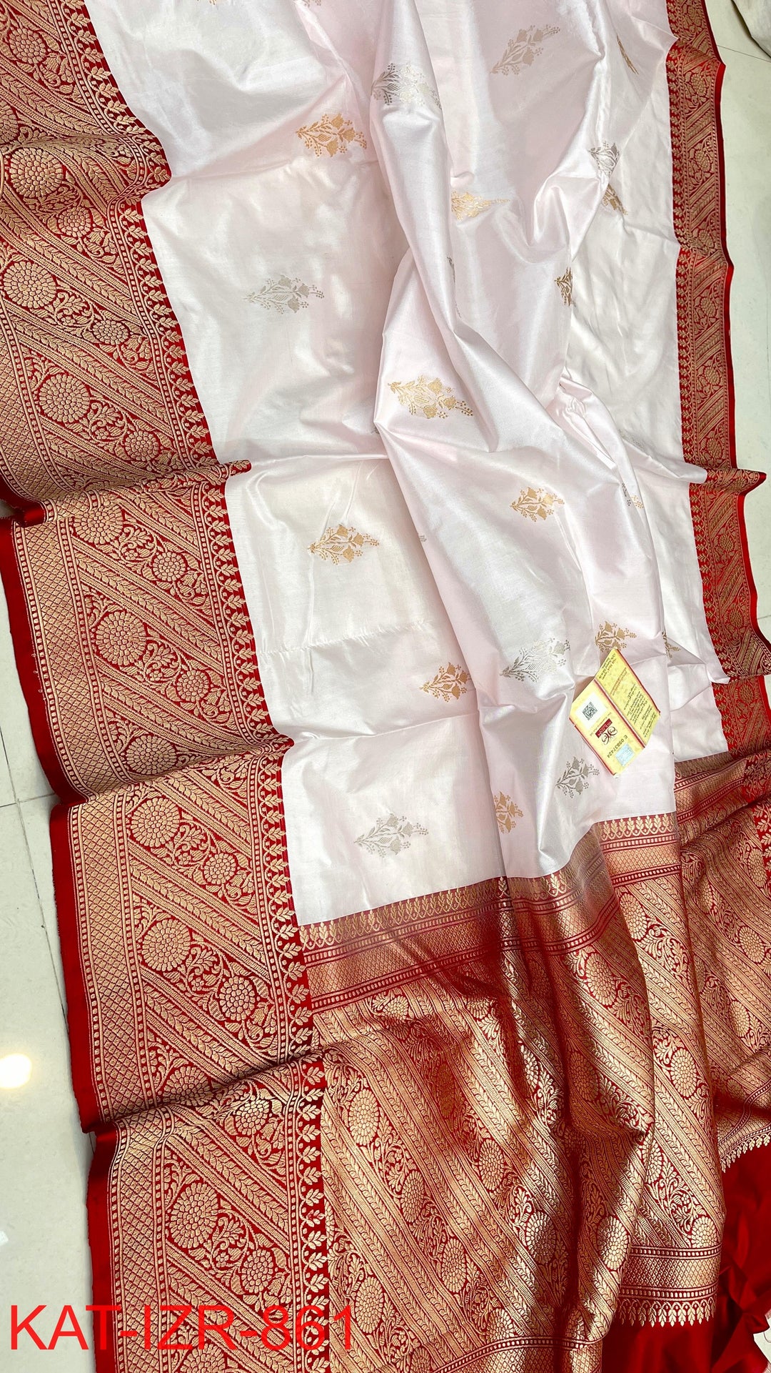 Pure Katan Silk Saree With Antique Zari Work Saree .