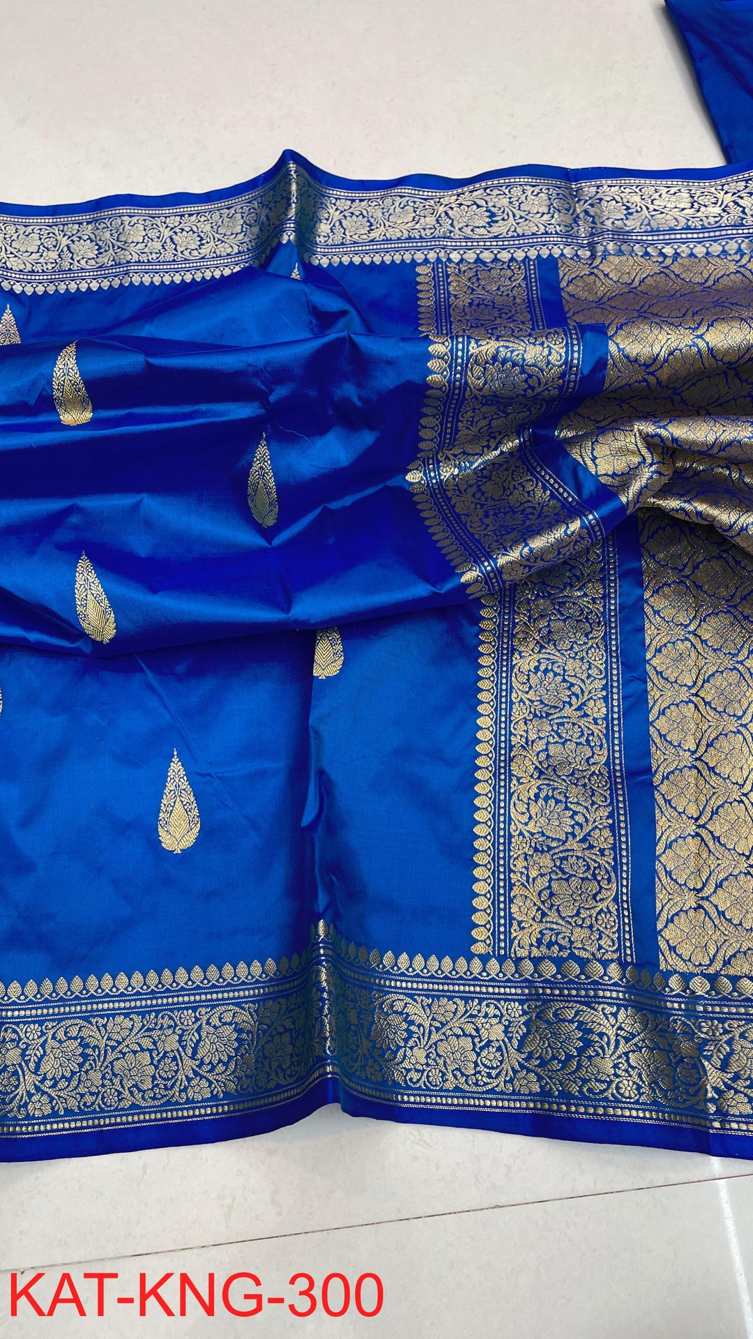 Pure Handloom kanjivaram Katan Silk saree.