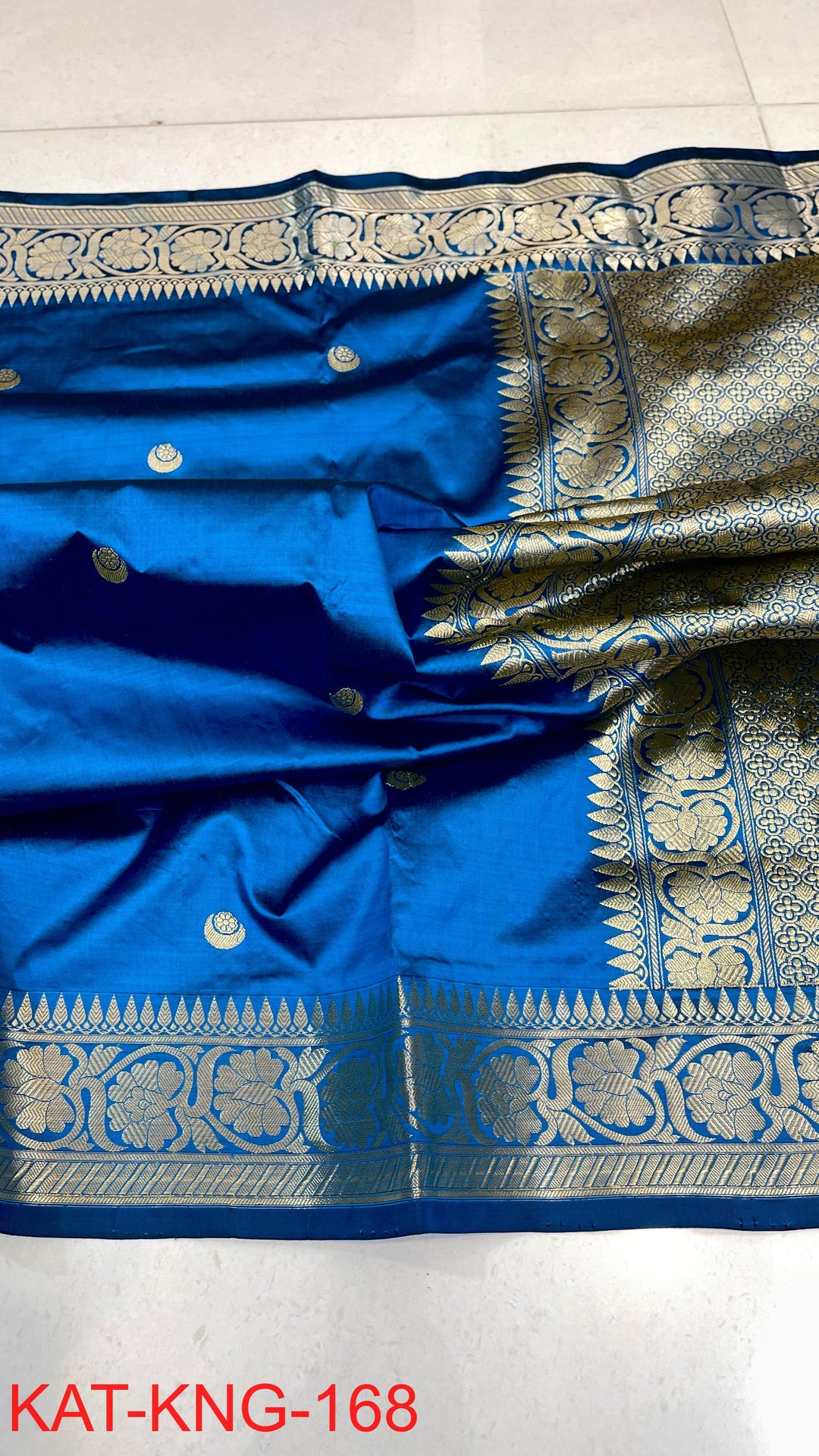 Pure Handloom kanjivaram Katan Silk saree.