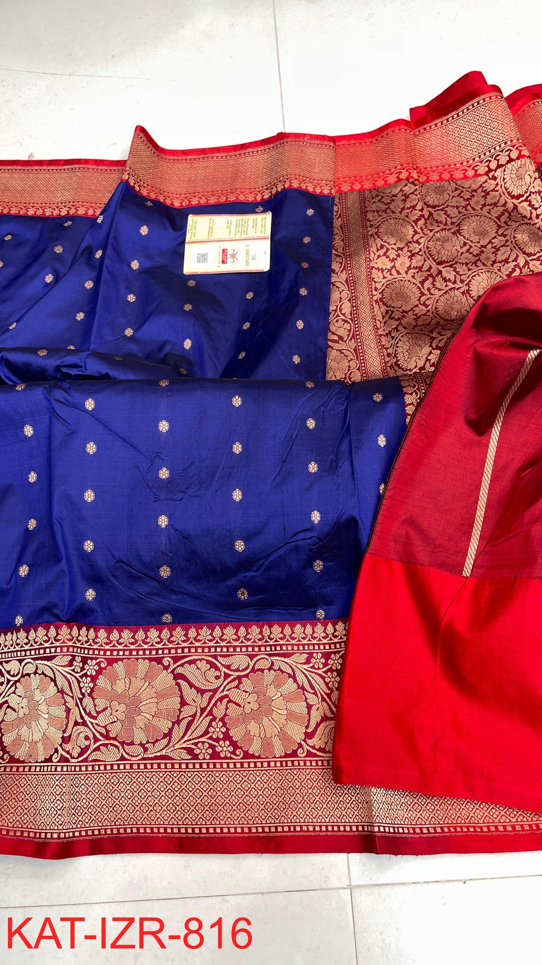 Pure Katan Silk Saree With Antique Zari Work Saree