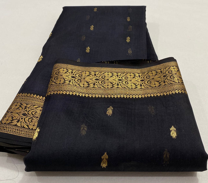 Pure Chanderi Handloom Silk by Silk Saree