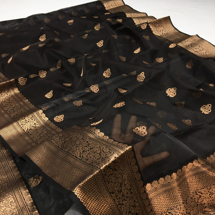 Pure Chanderi Handloom Silk by Silk Saree