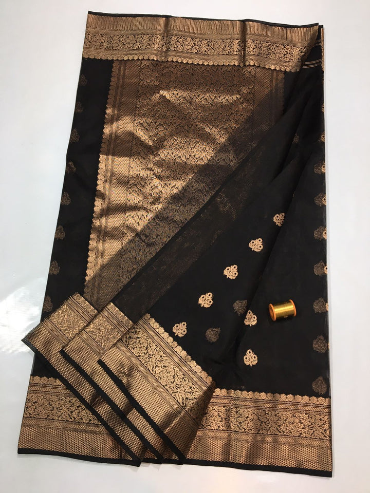 Pure Chanderi Handloom Silk by Silk Saree