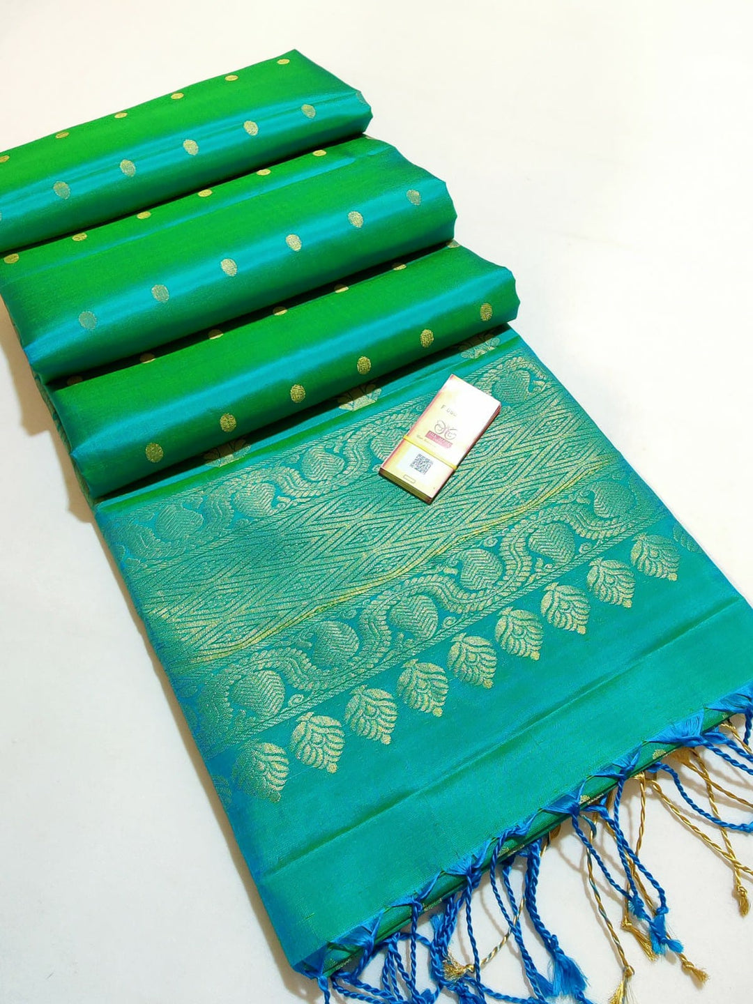 Pure Kanchipuram Silk Saree With Zari Work