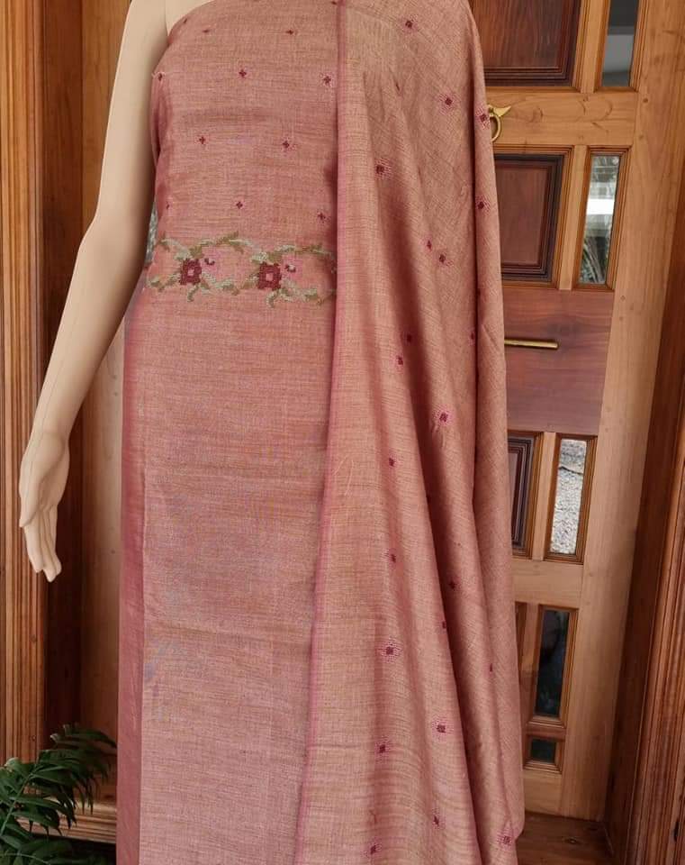 Pure Khaddi Cotton Embroidered Unstitched With Dupatta