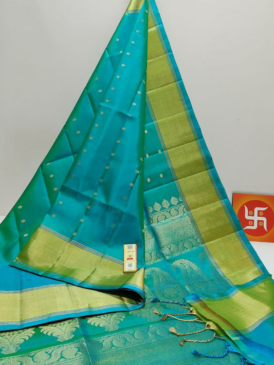 Pure Kanchipuram Silk Saree With Zari Work