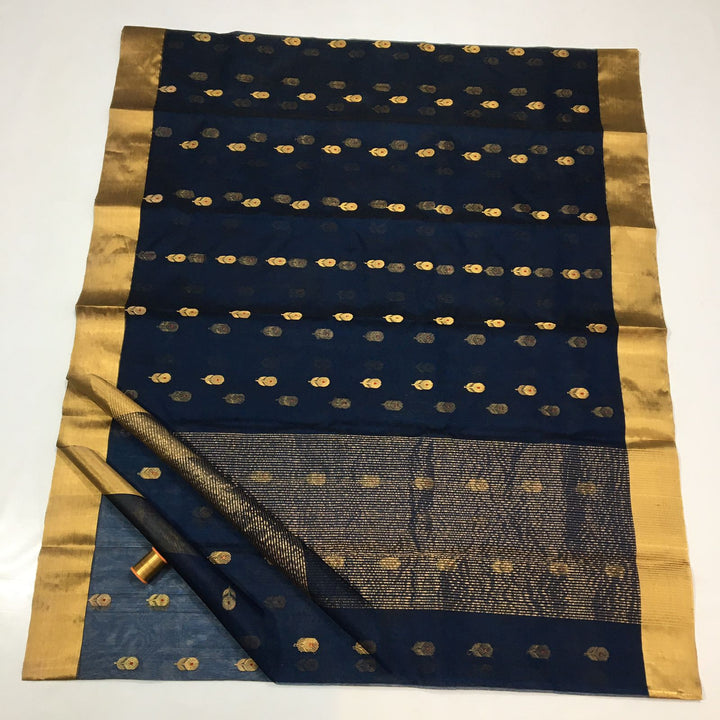 Pure Chanderi Handloom Silk by Silk Saree