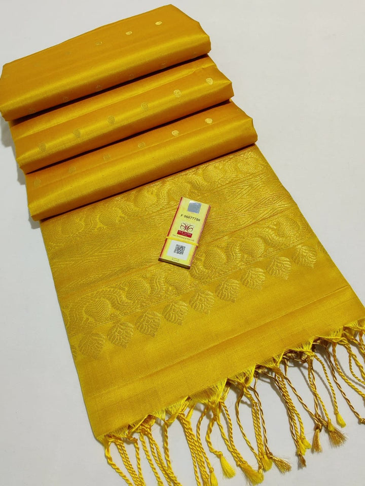 Pure Kanchipuram Silk Saree With Zari Work