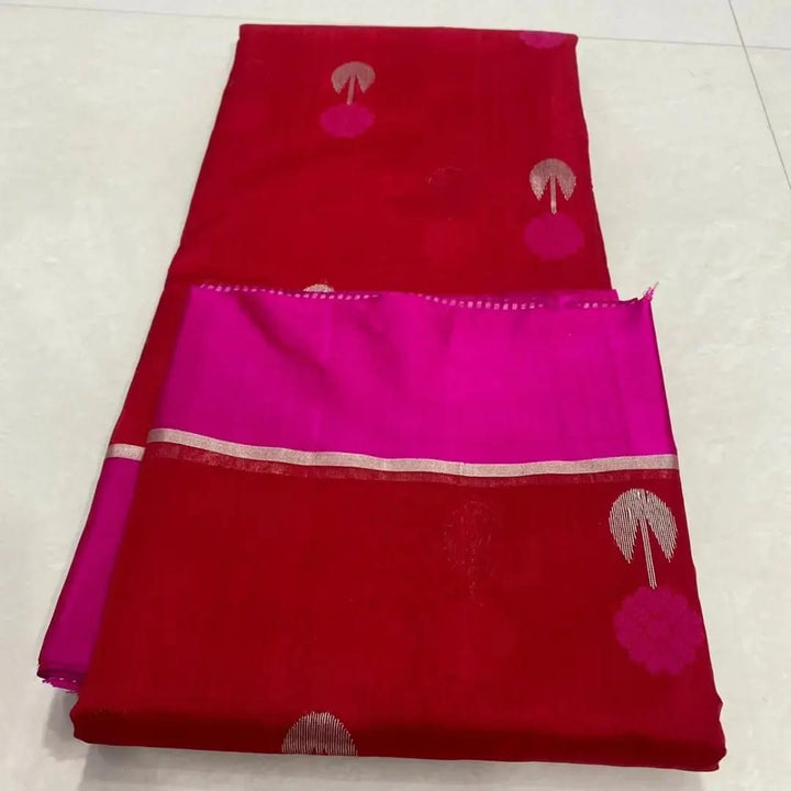 Pure Chanderi Handloom Silk by Silk Saree