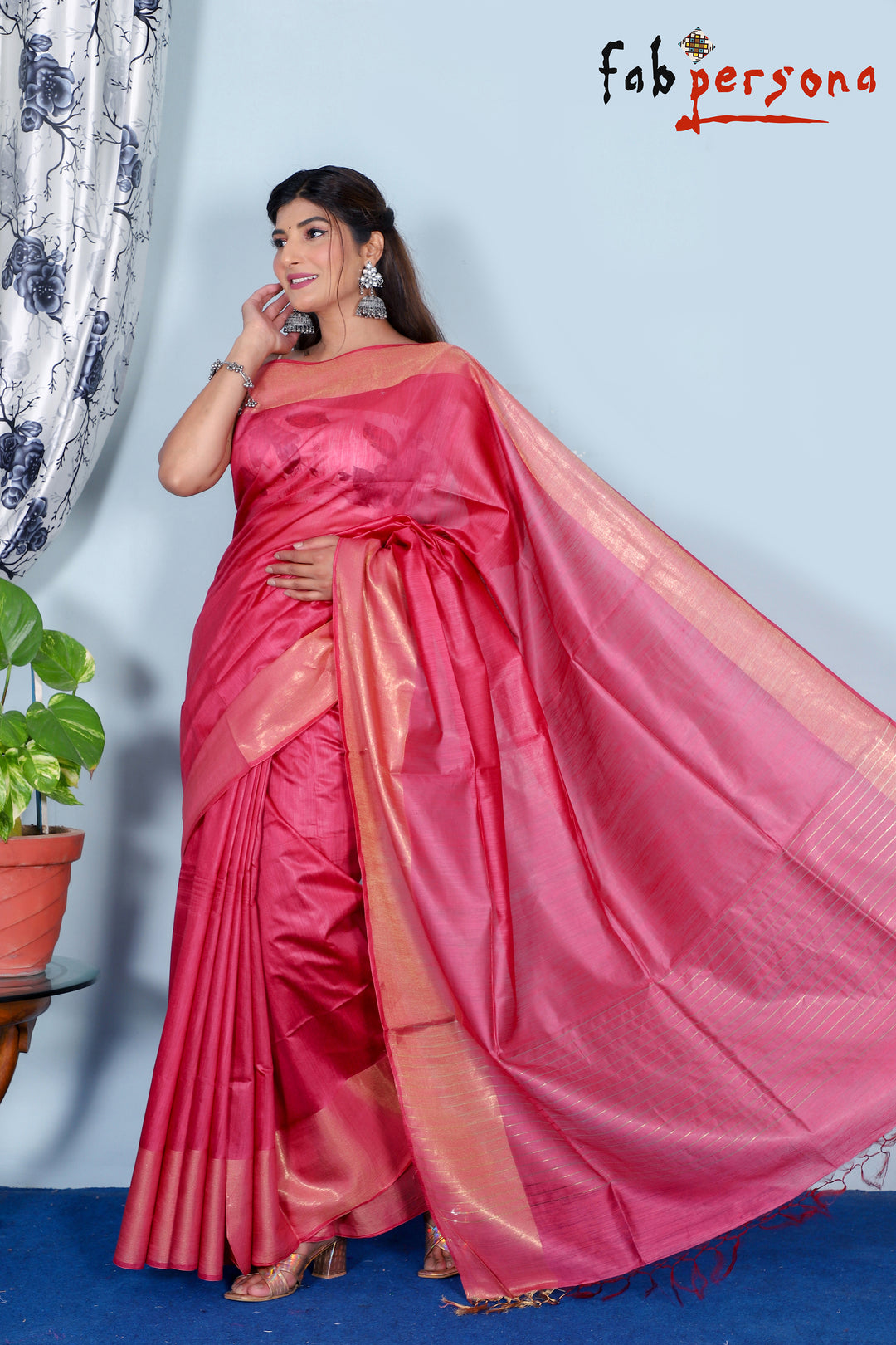 Pure Moonga Silk Saree With Running Blouse