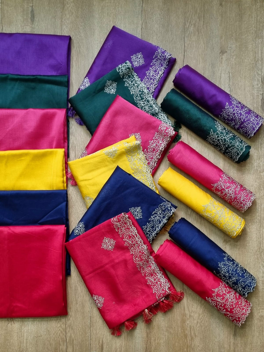 Pure Banarasi Chanderi Silk Embroidery Suit With Banarasi Chanderi Silk Duppata