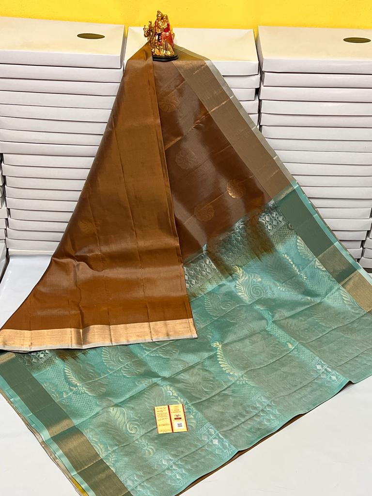 Pure Handloom Kanchipuram Saree With Silk Mark