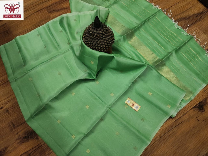 Pure Handloom Kanchipuram Saree With Silk Mark