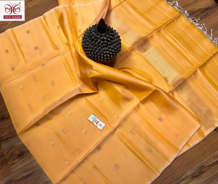 Pure Handloom Kanchipuram Saree With Silk Mark